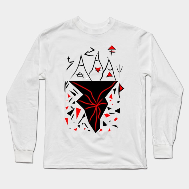 abstract Long Sleeve T-Shirt by funnyillustrations